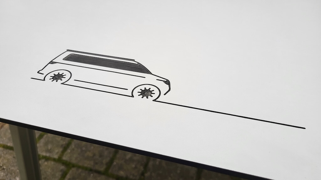 Shaper – Auto gefrässt im Holzu