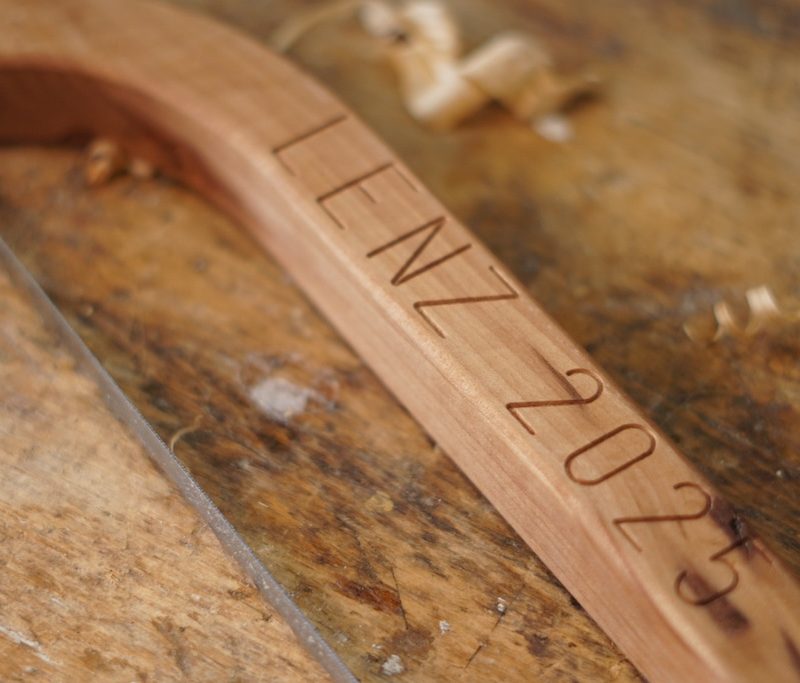 Brotsäge mit Gravur Lenz 2025
