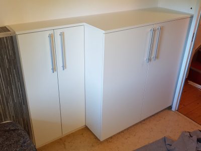 Einbauschrank weiss