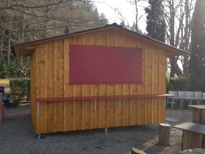 Verkaufshaus Vorderseite