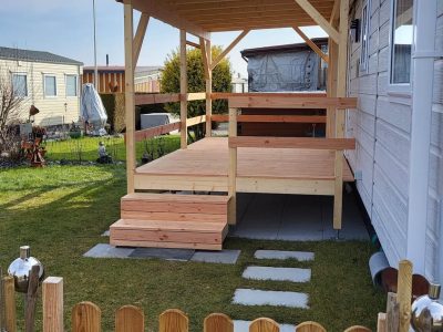 Vorbau Mobilehome in Uttwil